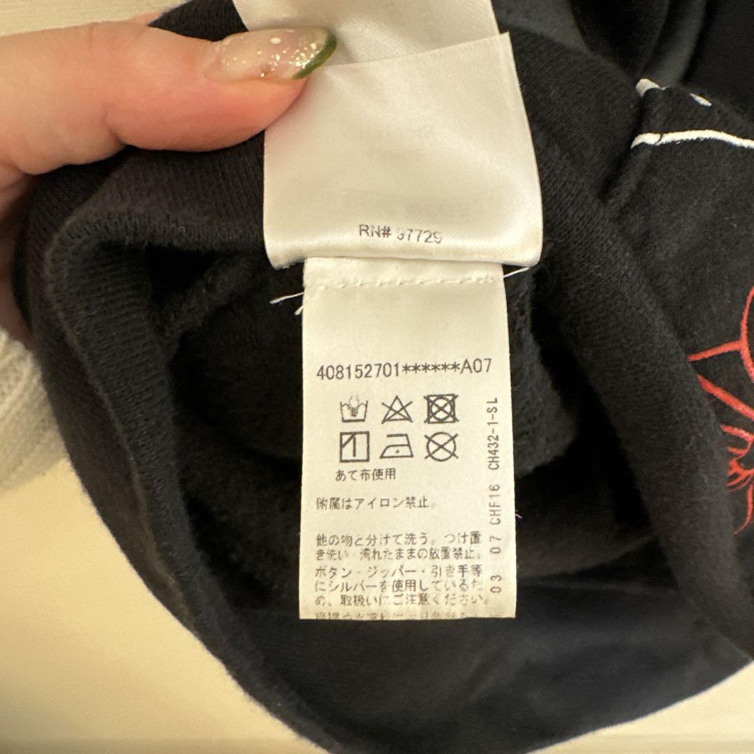 【中古】クロムハーツ CHROME HEARTS stencil hoodie