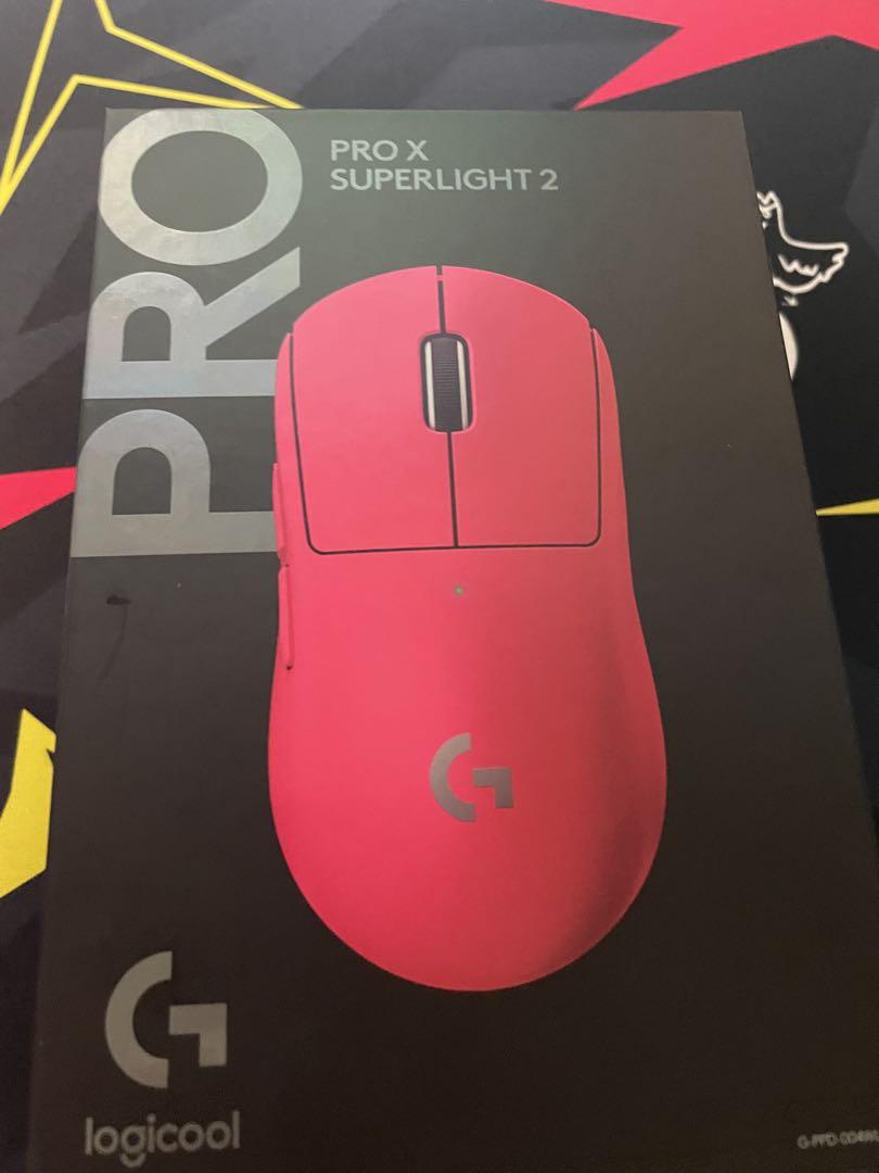 Logicool PRO X SUPERLIGHT 2 ピンク
