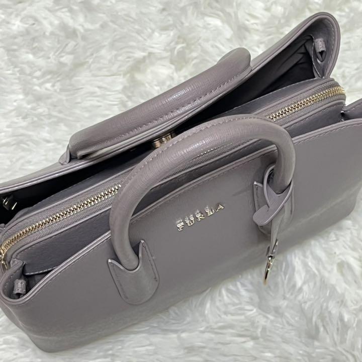 または 超美品❗️ ショルダーバッグ 2way グレージュ IgbnZ-m61400781280 フルラ テッサ ハンドバッグ ㊓となってお