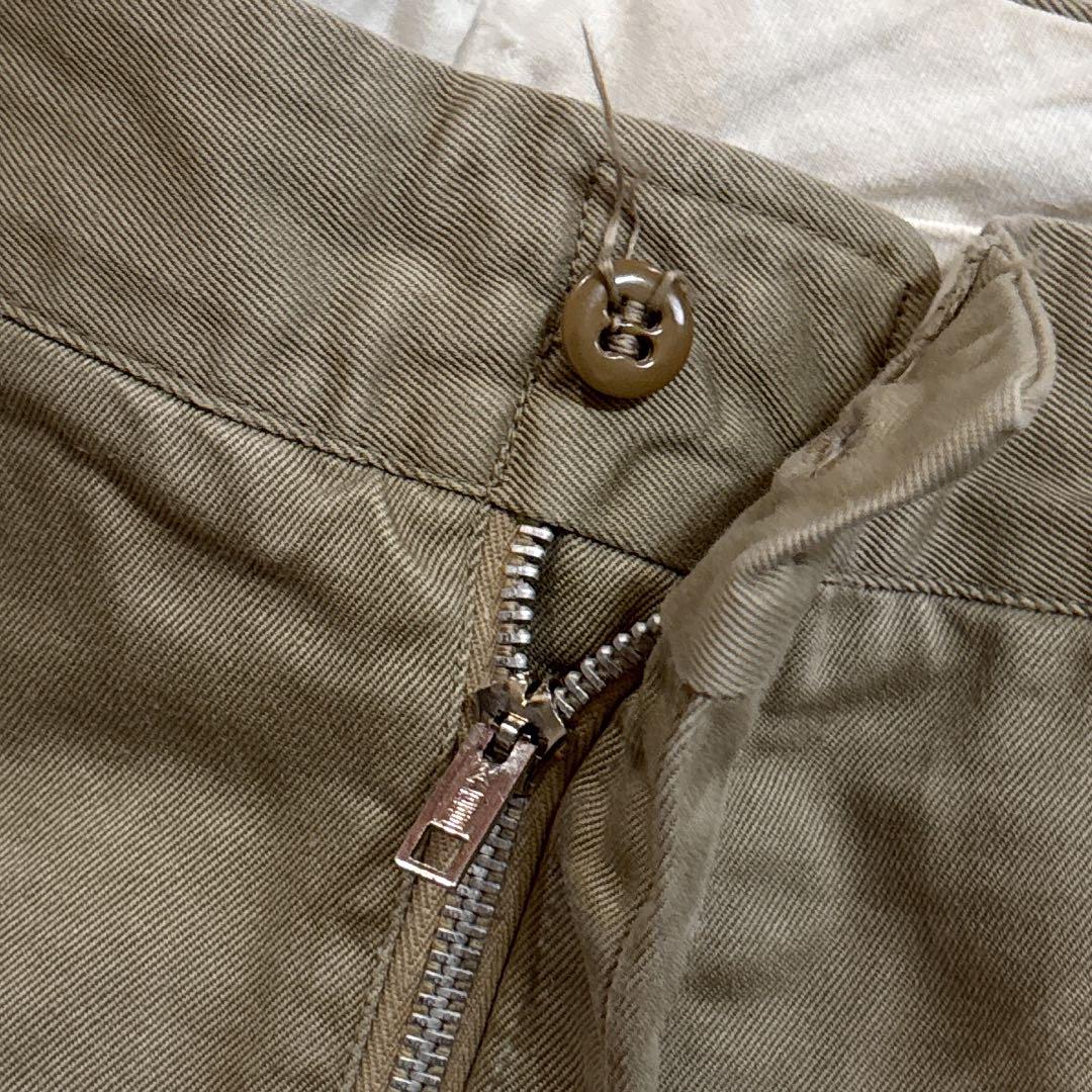 60s US.ARMY 米軍実物 チノトラウザー 32×33