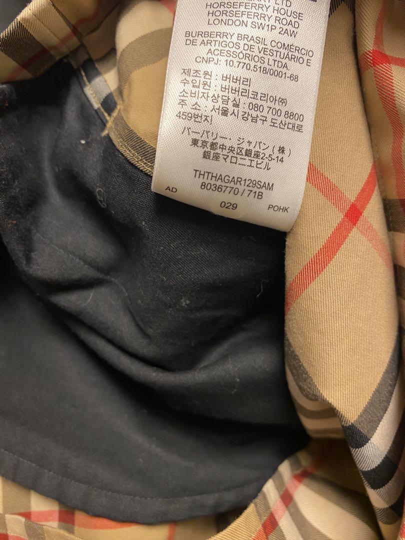 正規 BURBERRY バーバリー ノバチェック ブルゾン