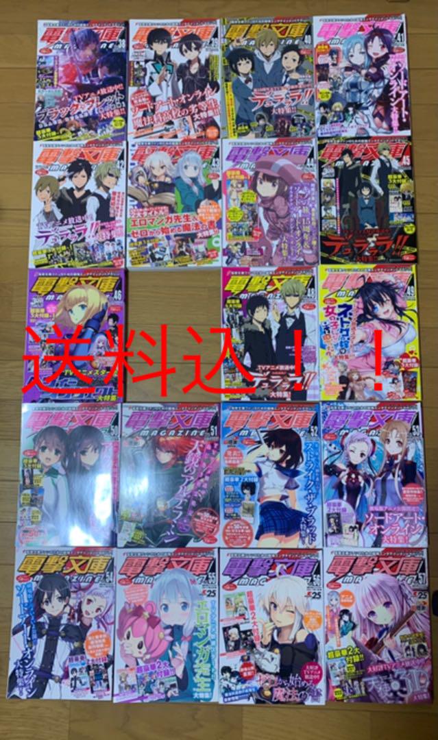 電撃文庫MAGAZINE 27〜47号 まとめ売り 電撃文庫MAGAZINE 27〜47号 まとめ売り