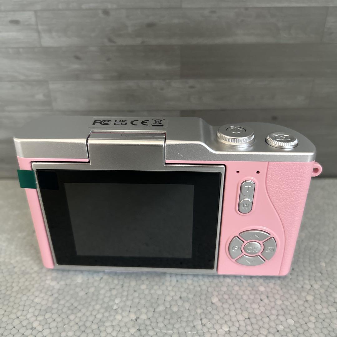 【現金特価】 4K 48メガピクセル コンパクトデジタルカメラ ピンク - メルカリ デジタルカメラ
