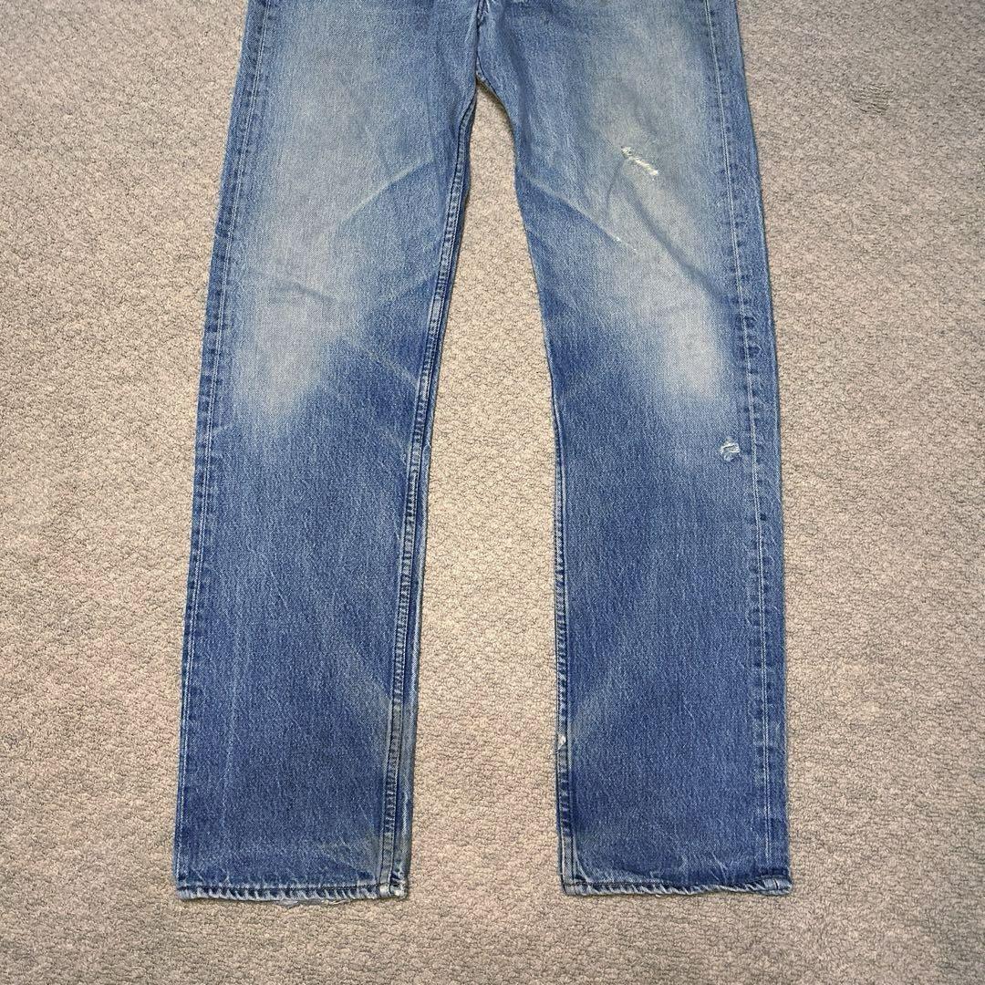 80s USA Levi's 501 W34 CAREパッチハチマル】赤耳直後 - メルカリ