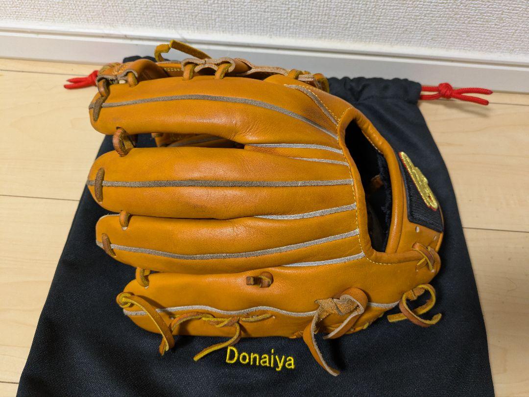 驚きの価格 Donaiya 軟式グローブ グローブ 中古品 内野手用 グローブ