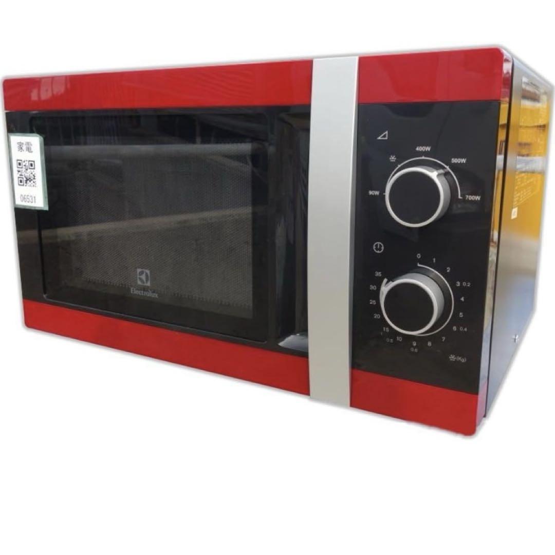 Electrolux 電子レンジ 2016年製 動作良好品 EMM2300JR6 エレクトロラックス EMM2300JR6 [レッド 60Hz専用(西日本)] 価格