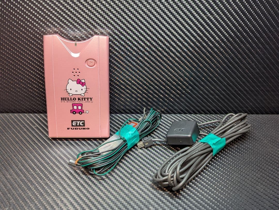 限定品　ハローキティ　ETC　FURUNO　パールピンク