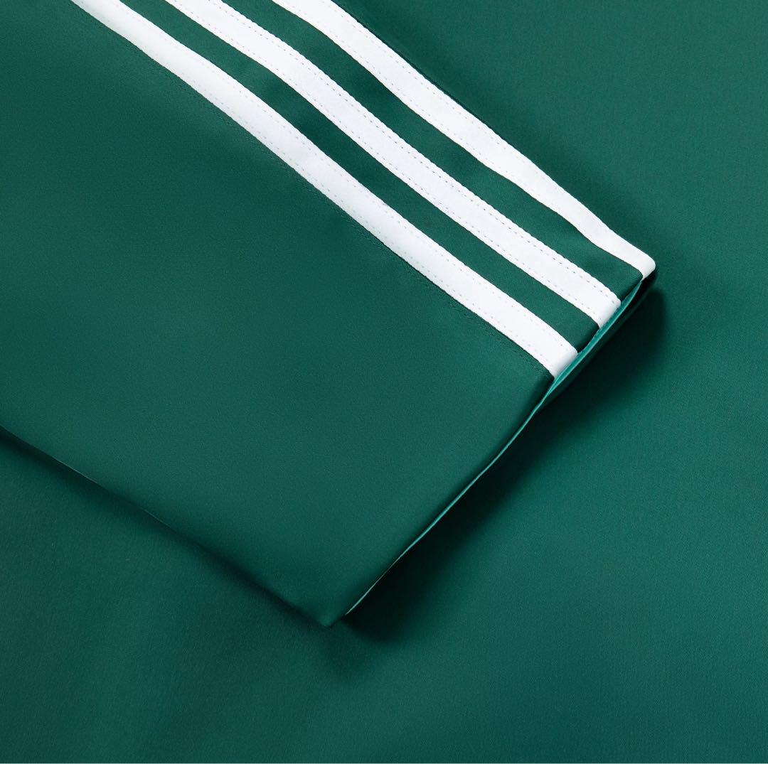 新品M Adidas チャイナ限定 長袖ジャケット グリーンJD3381