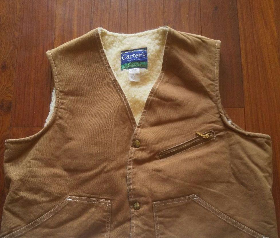 ビンテージ CARTERS Duck VEST カータース ダック ボア ベスト