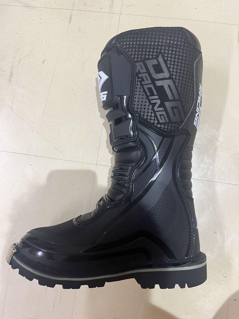 DFG Racing Flex バイク用ブーツ 黒