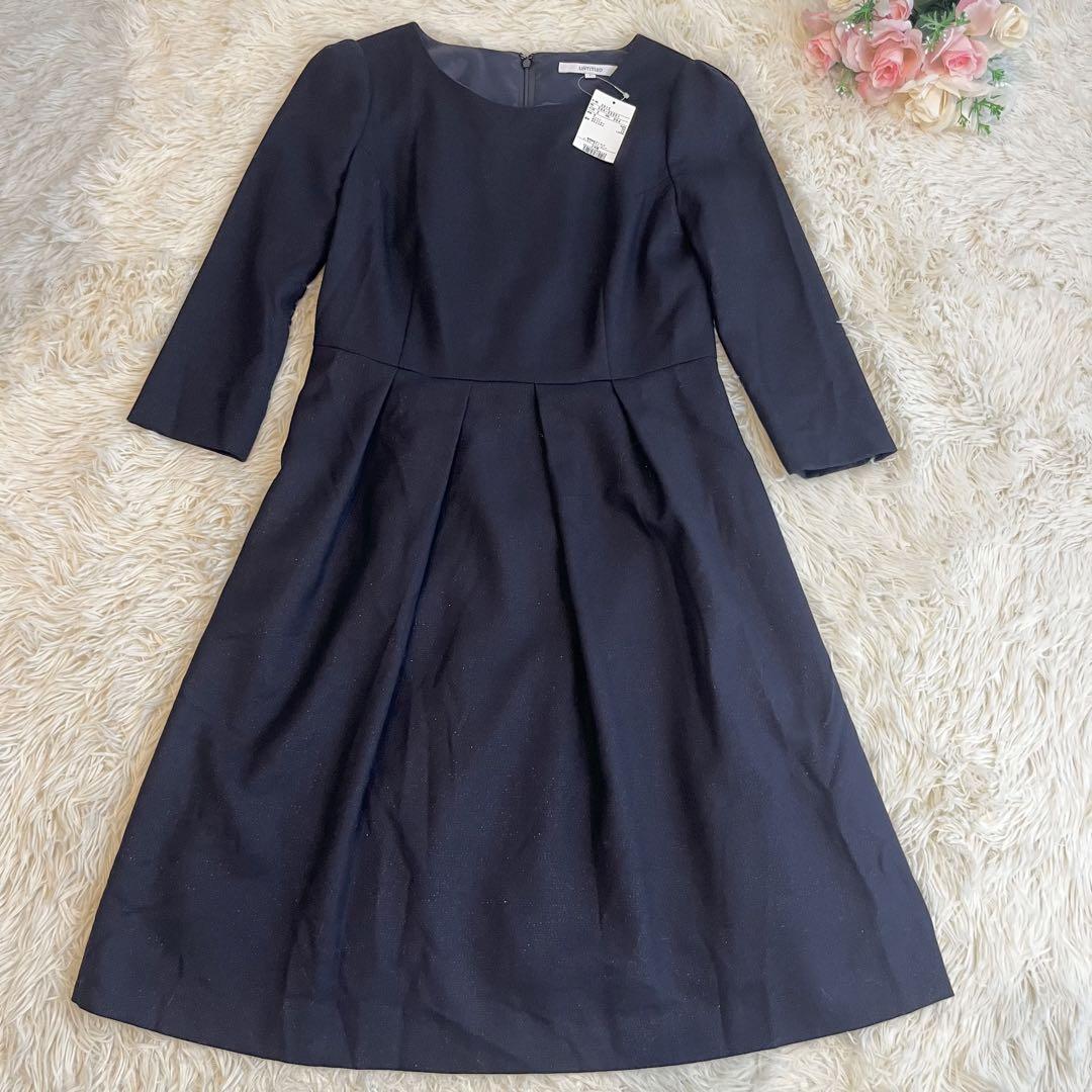 【新品タグ付き】 アンタイトル UNTITLED ワンピース ウール ラメ