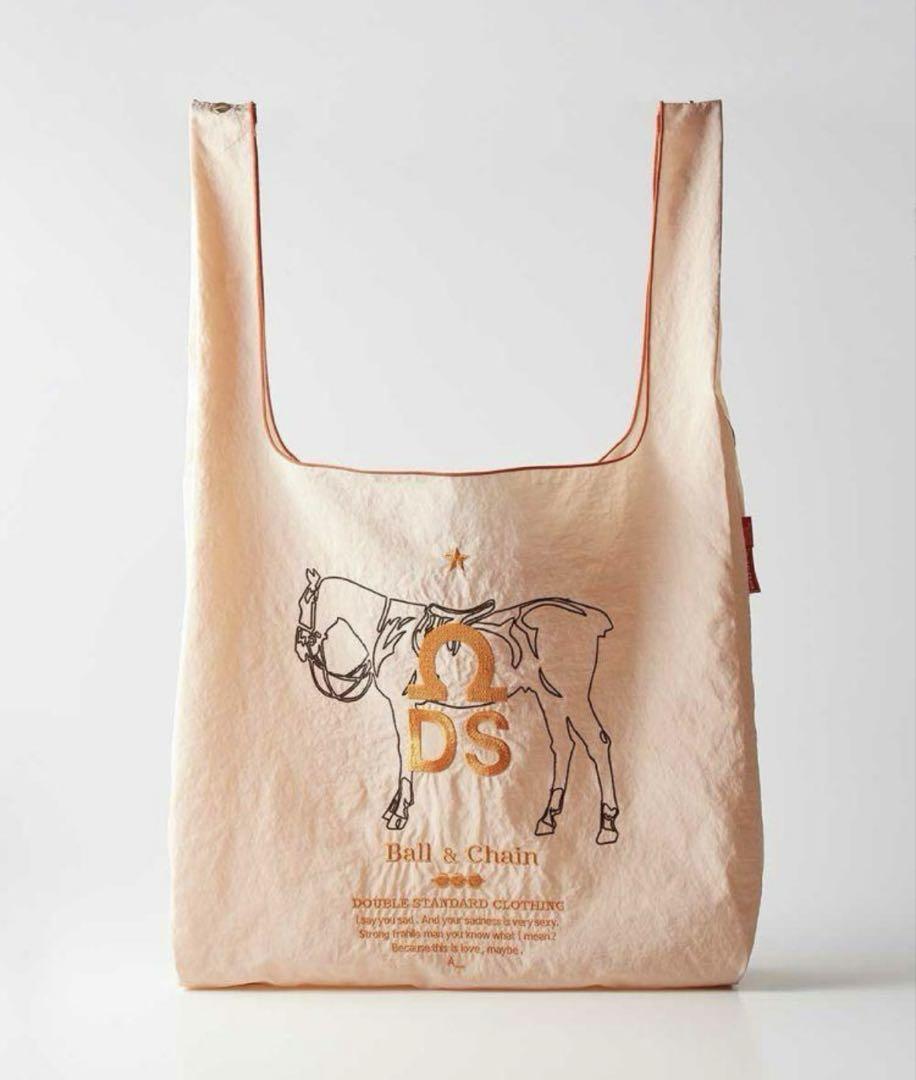 【新品未使用・ビッグサイズ】ダブスタ ボールアンドチェーン 馬 エコバッグ 完売