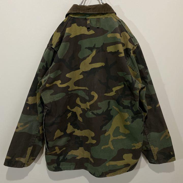 としがござ❶ SAFTBAK ジャケット ウッドランドカモ 90s 9s8J5-m61416278274 ミリタリー ハンティング グジャケッ