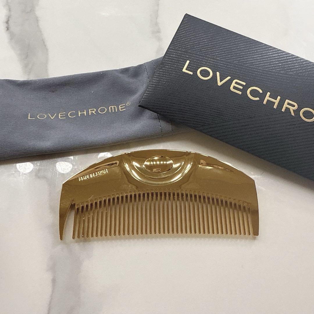 LOVECHROME　K24GPツキ　ゴールド　GOLD 収納ケース付きas