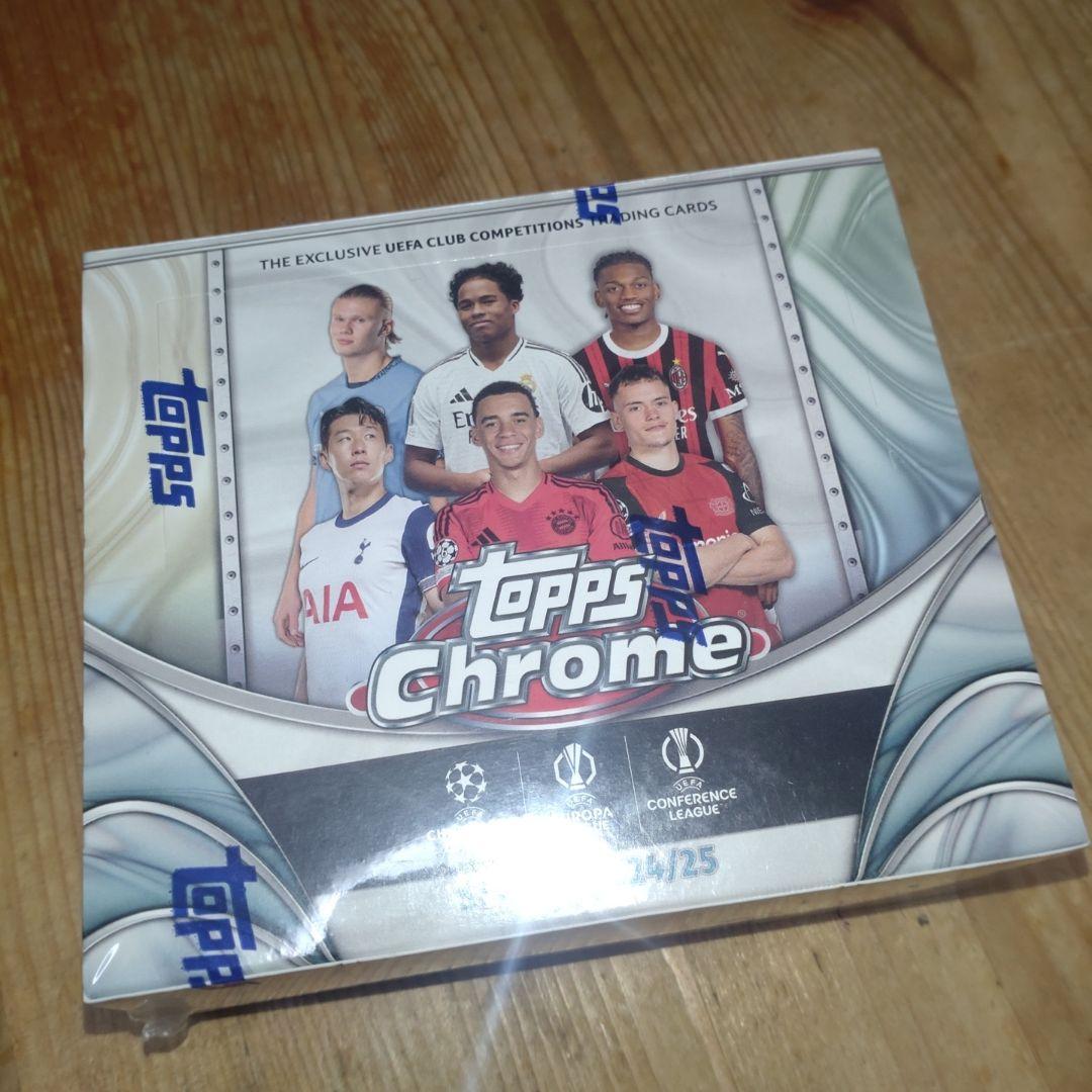 1箱】Topps クラブコンペティション Chrome 24-25 Jumbo版