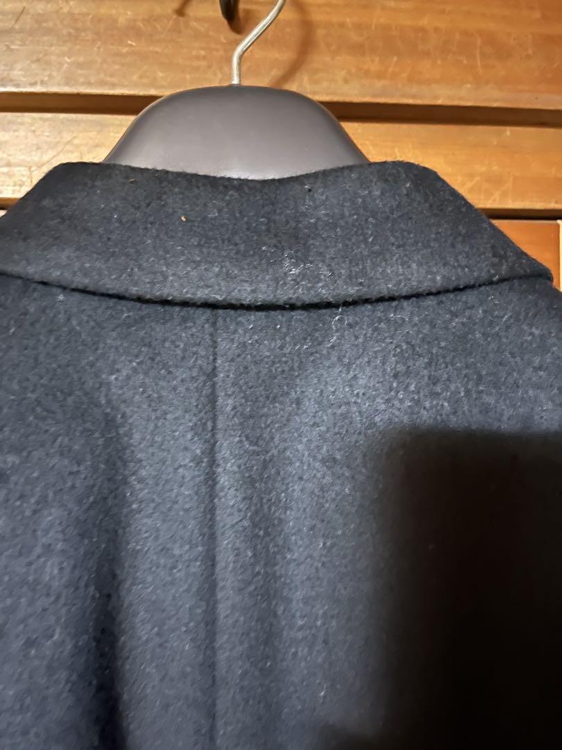 UNIQLO ウールカシミアチェスターコート　黒　L