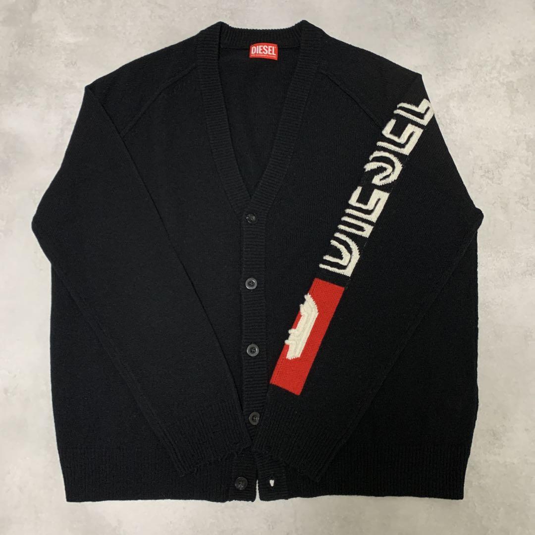DIESEL V-NECK WOOL K-SARRI CARDIGAN