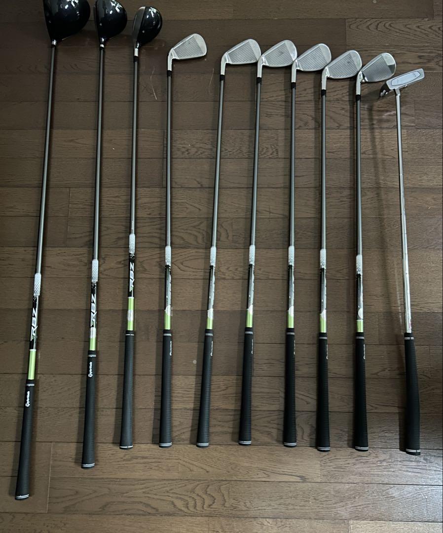 【美品】TaylorMade RBZ ゴルフクラブセットバッグ付フルセット
