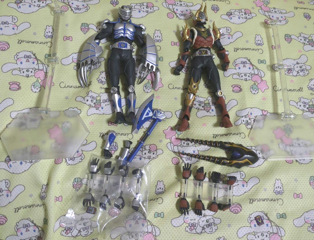 figma 仮面ライダータイガ 仮面ライダーインペラー フィギュア 龍騎 セット