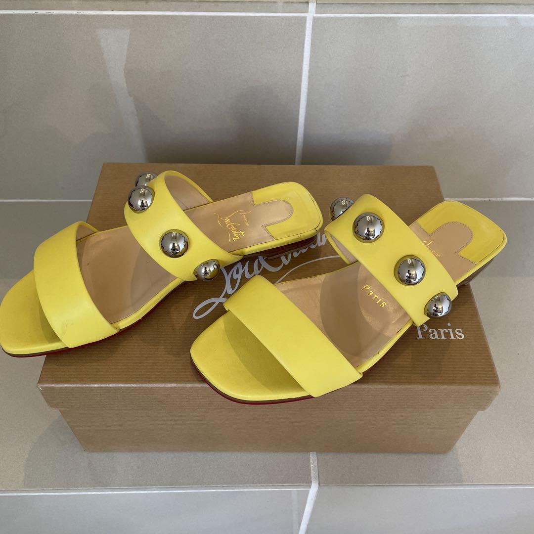 Christian Louboutin FLAT NAPPA 36 美品
