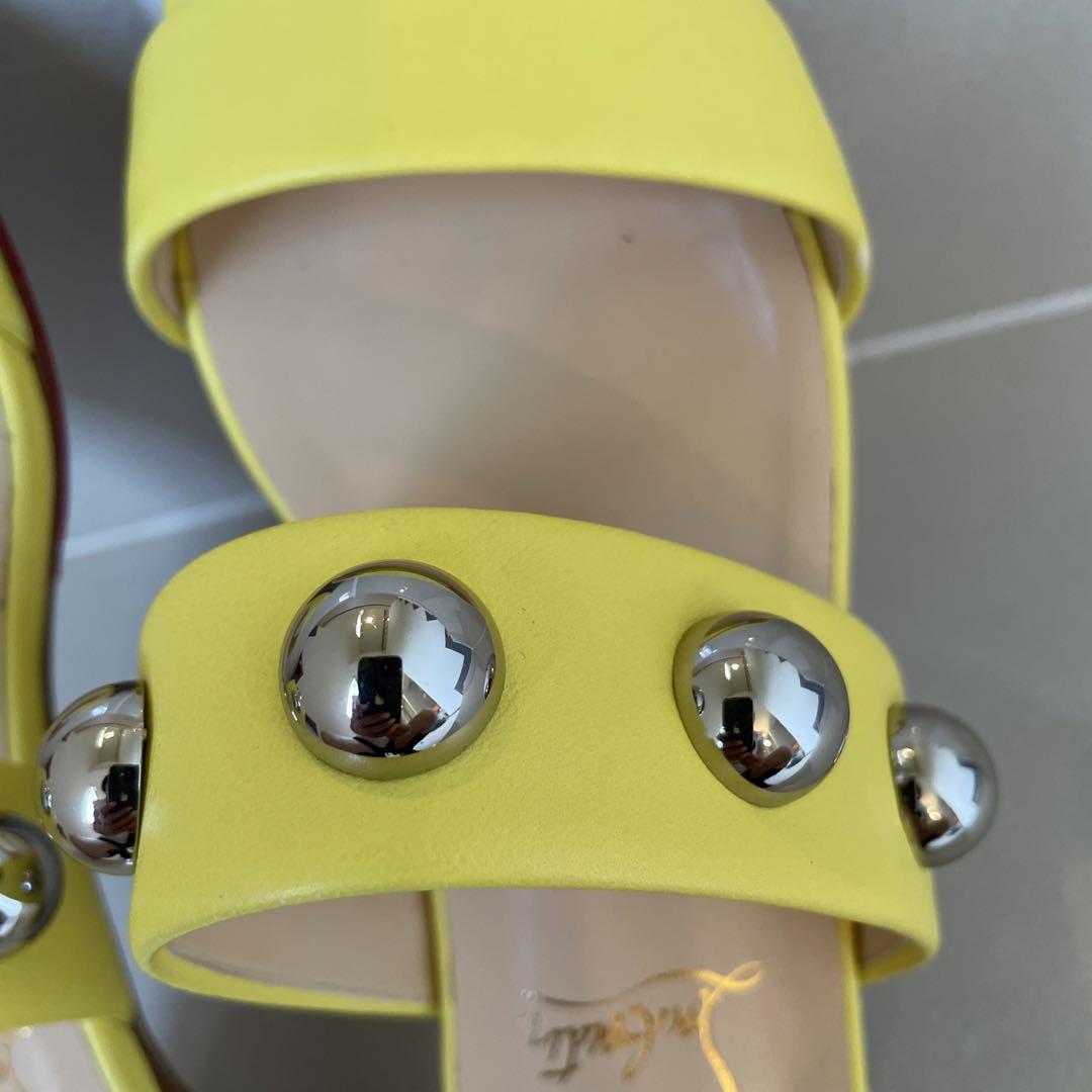 Christian Louboutin FLAT NAPPA 36 美品