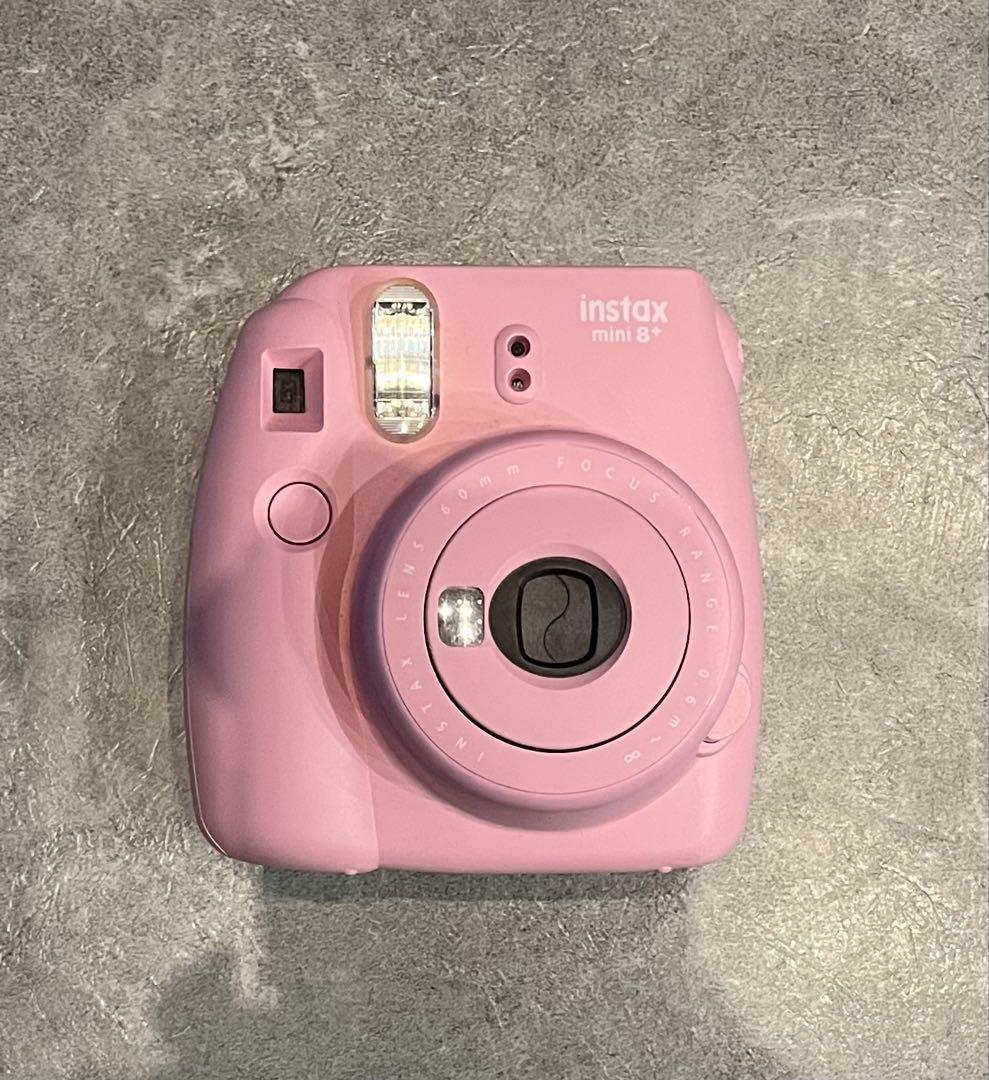 instax mini 8＋ピンク インスタントカメラ本体