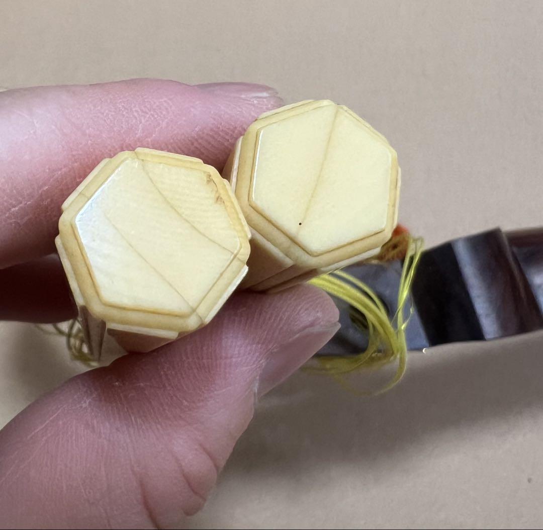 和楽器 三味線 高級糸巻き 箱付き　現状品特価
