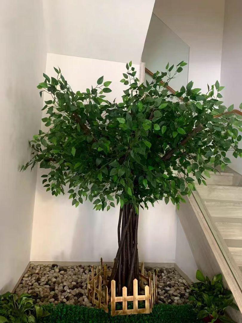 人工観葉植物 約150cm 緑色葉 人工観葉植物 約150cm 緑色葉