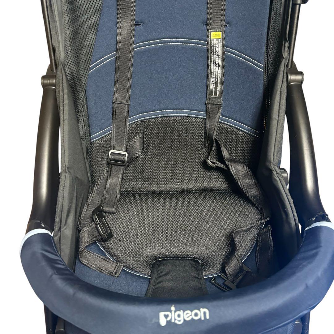 【美品】Pigeon ピジョン ビングル BB2 B型 ベビーカー ネイビー