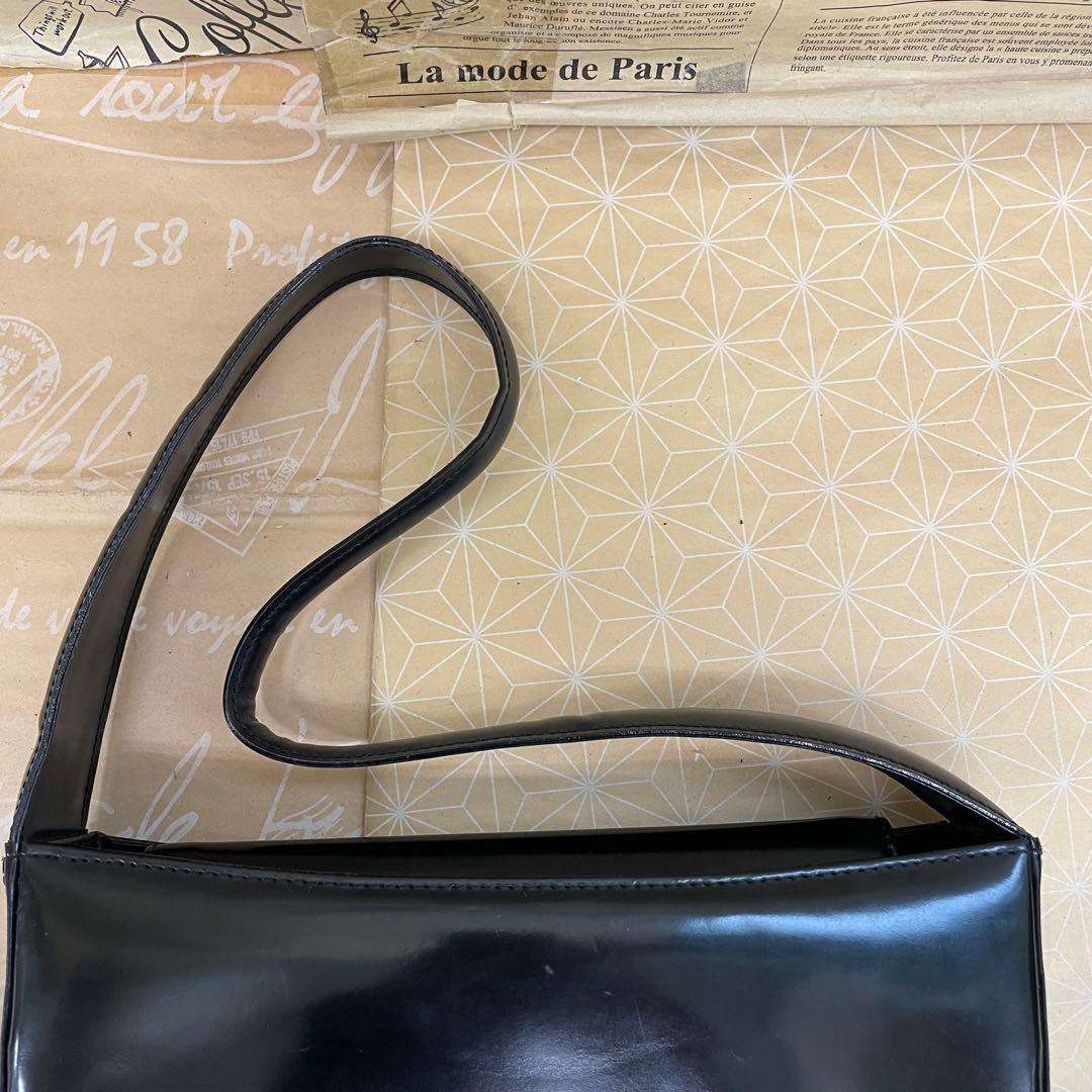 グッチ ハンド ワンショルダーバッグ GG 黒 フォーマル 旅行 FV36