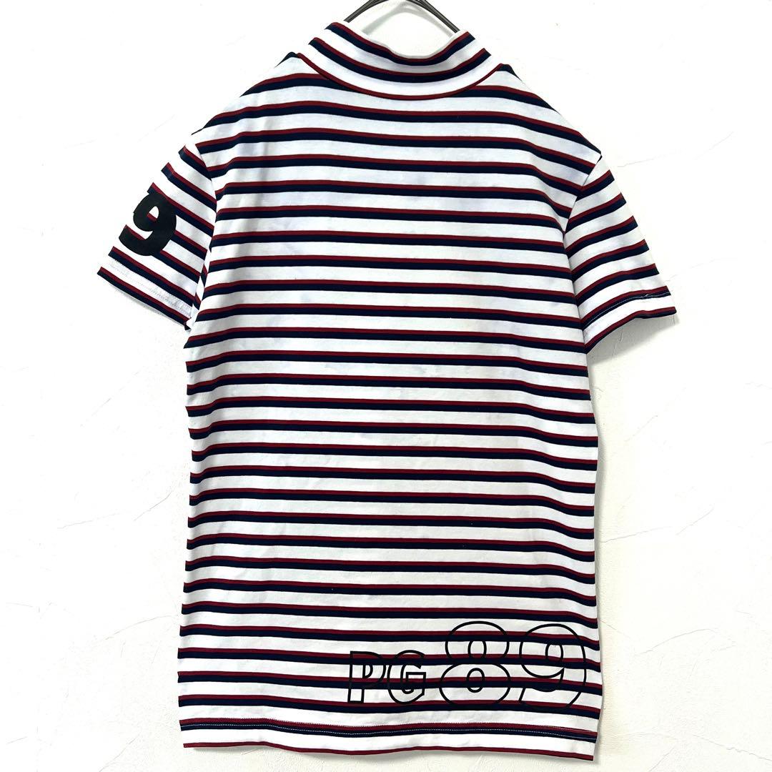 Pearly Gates パーリーゲイツ ハイネック ボーダー モックネック 0