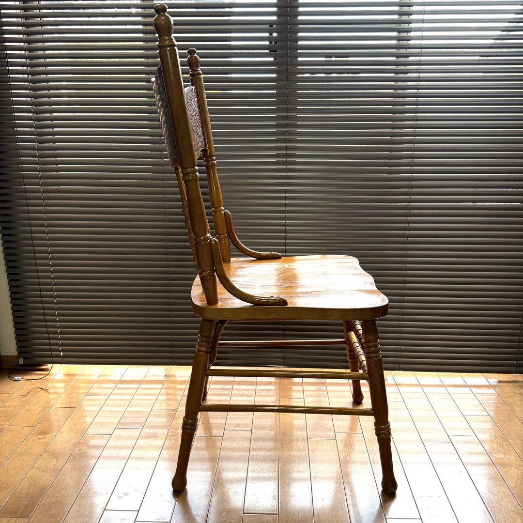 最新エルメス 希少品】山善 木製 アンティークチェア ウィンザーチェア - メルカリ ダイニングチェア