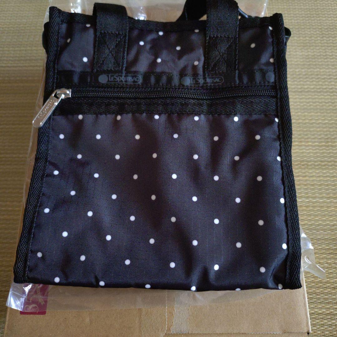 美品】レスポートサック ミニN／Sトート プティドット 水玉