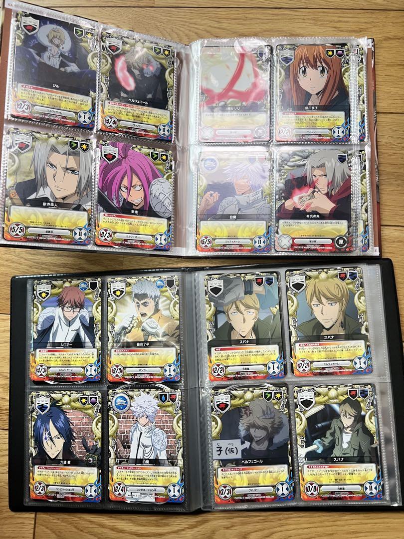 家庭教師ヒットマンreborn! CCG カード　まとめ売り ファイル付き