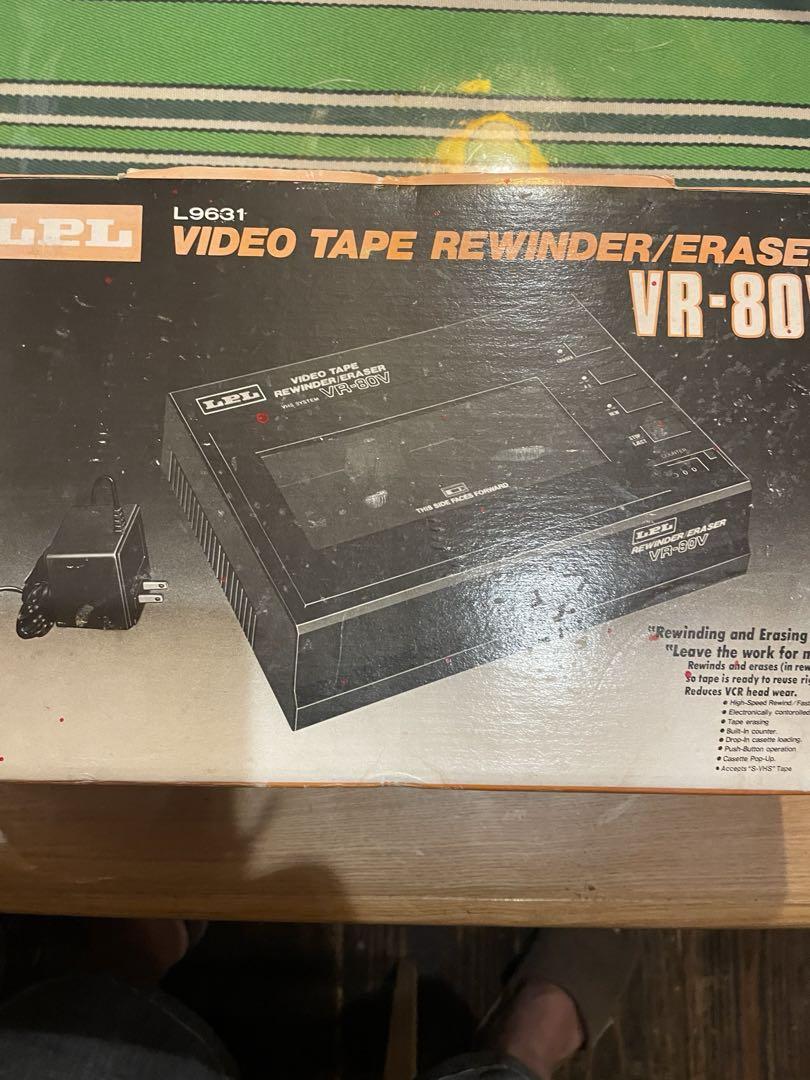 LPL VR-80 ビデオテープリワインダー/イレイザー - メルカリ