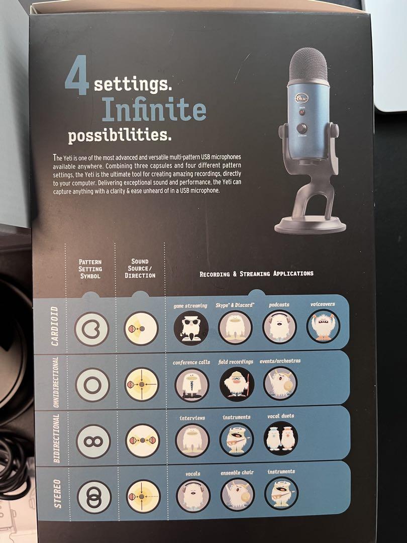 Blue Yeti USB コンデンサーマイク