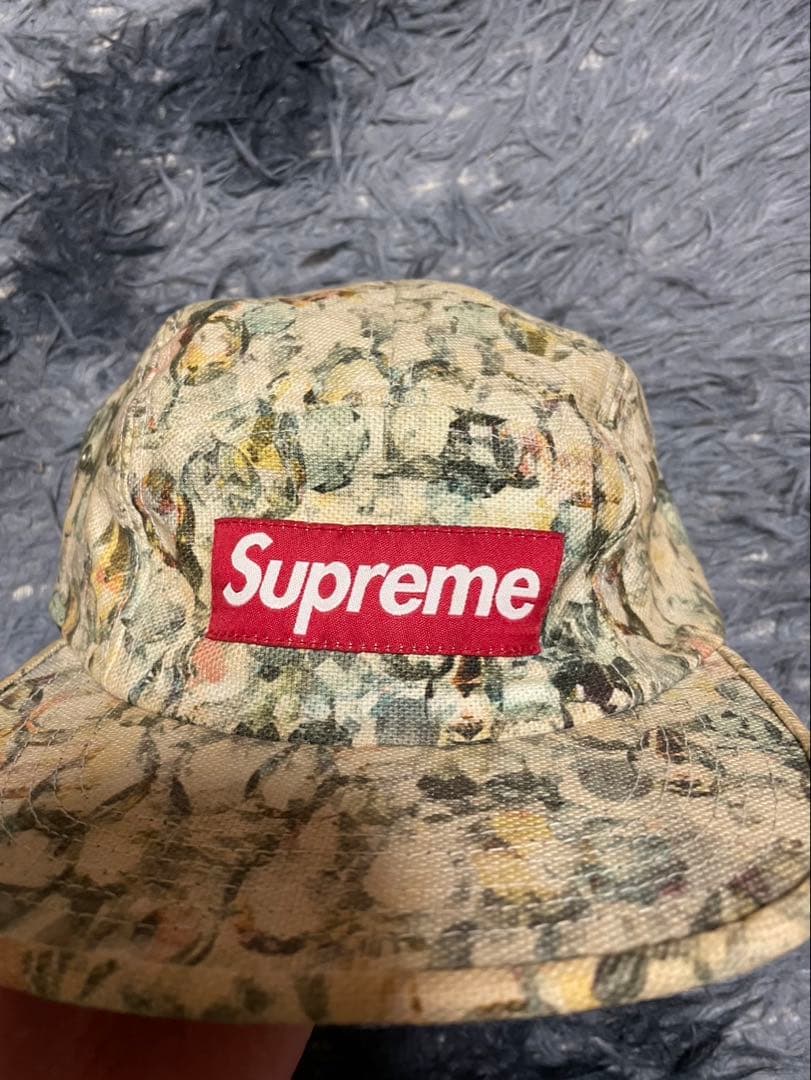 Supreme 花柄 キャップSUPREME