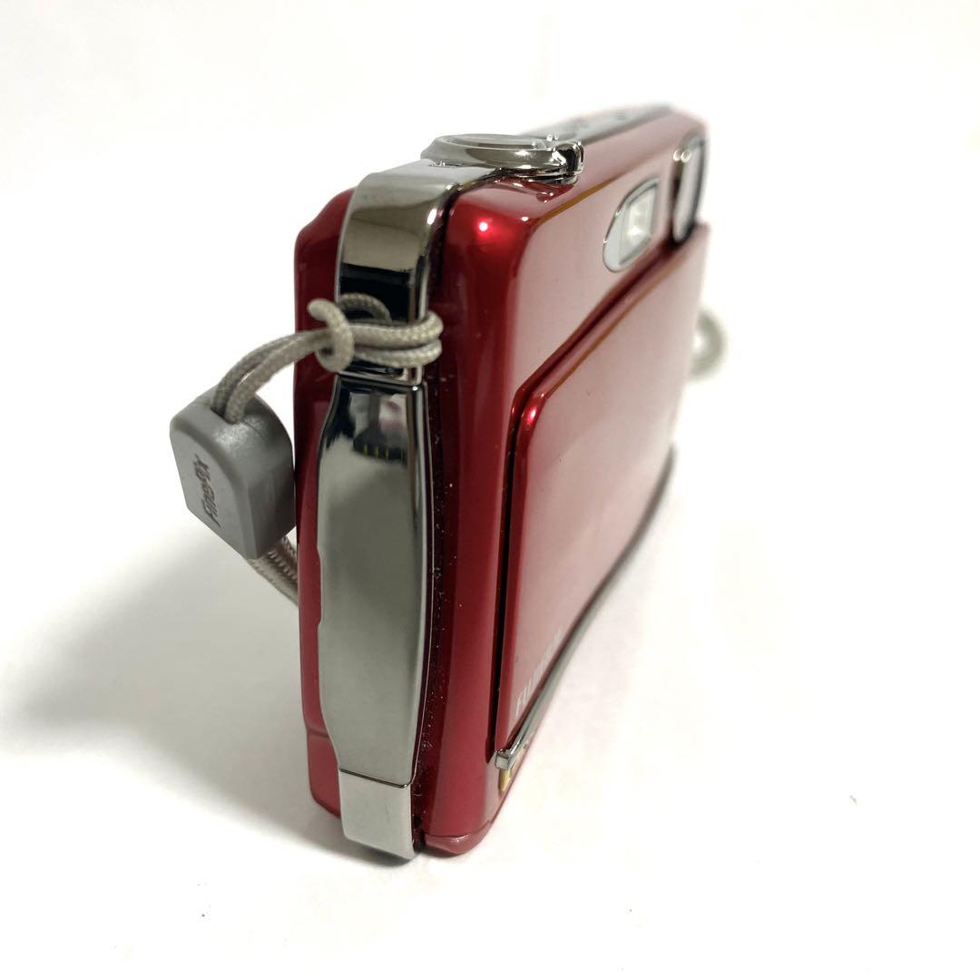 FUJIFILM フジフィルム FinePix Z800EXR レッド デジカメ