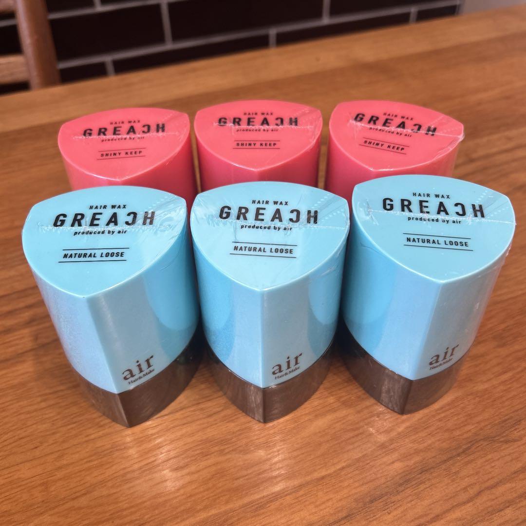 グリーチナチュラルルーズワックス×3 シャイニーキープワックス×3【新品未使用