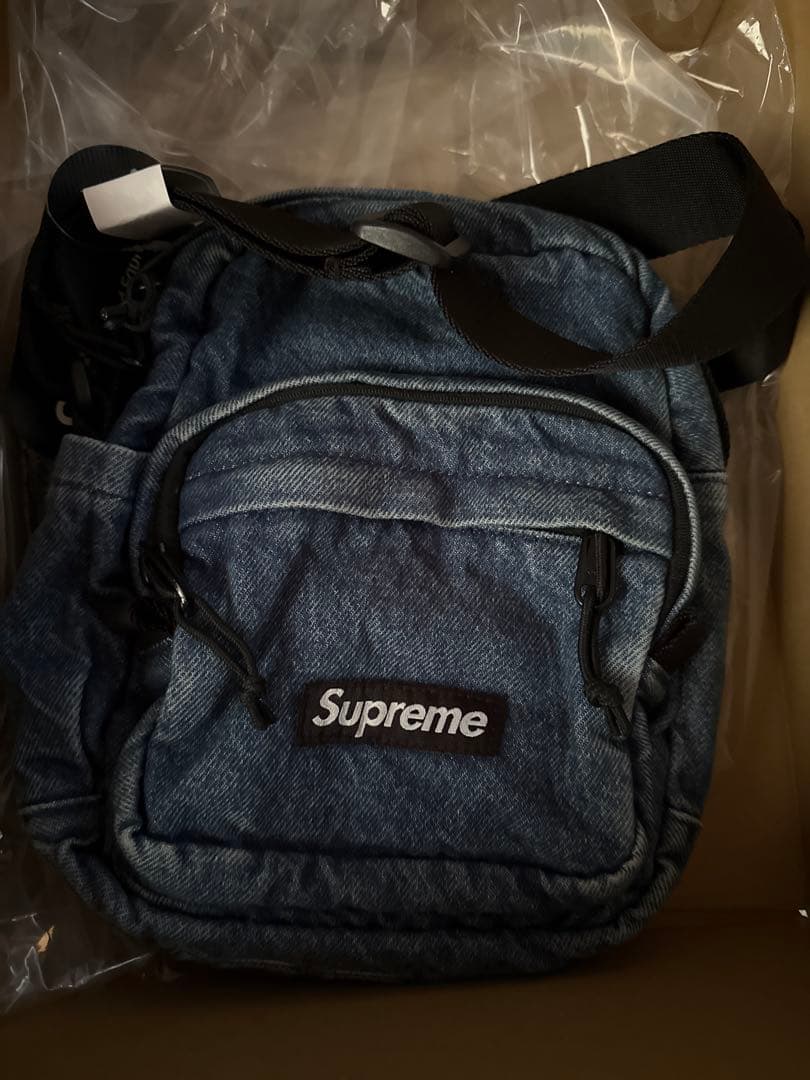 Supreme デニム ショルダーバッグ