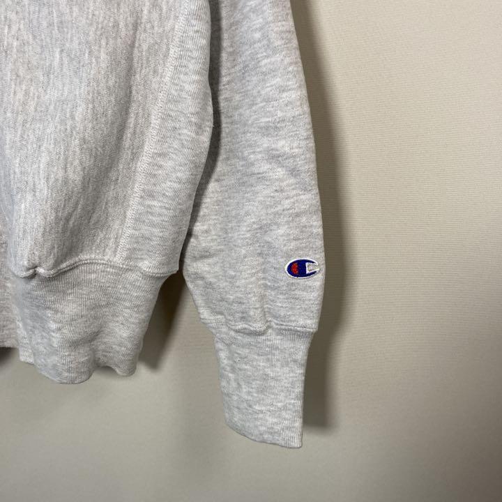 メンズ カレッジロゴ チャンピオン 刺繍タグ GWekd-m61433136904 M 2段プリント リバースウイーブ 人気新作