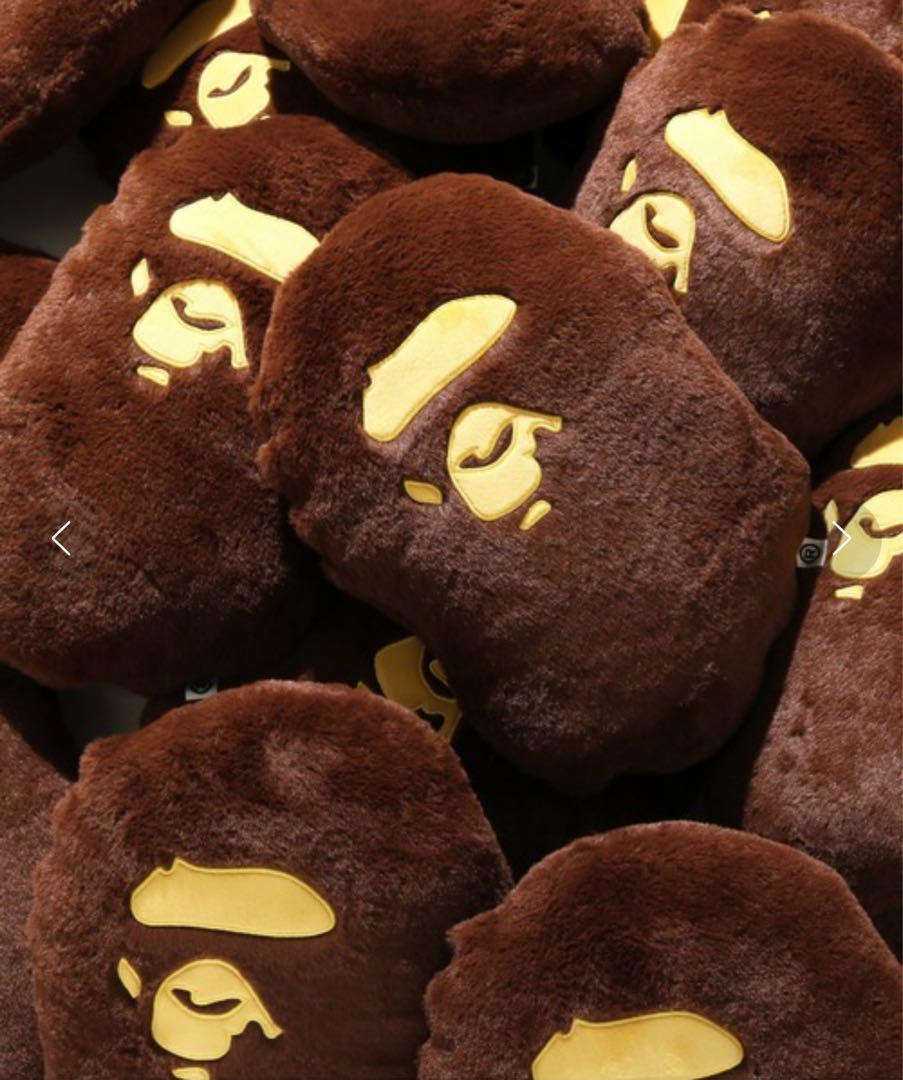 完売[新品]A BATHING APE HEAD CUSHION クッション