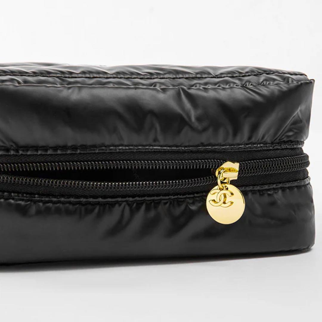 CHANEL ノベルティ ポーチ 2点 ブラック