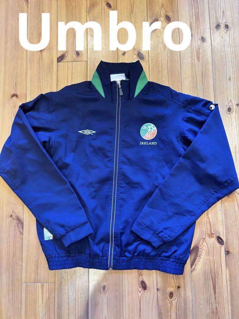 Umbro アイルランド代表 ナイロンジャケット ネイビー