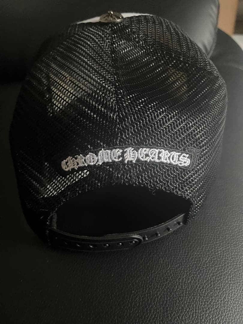 CHROME HEARTS トラッカーキャップ ホワイト/ブラック