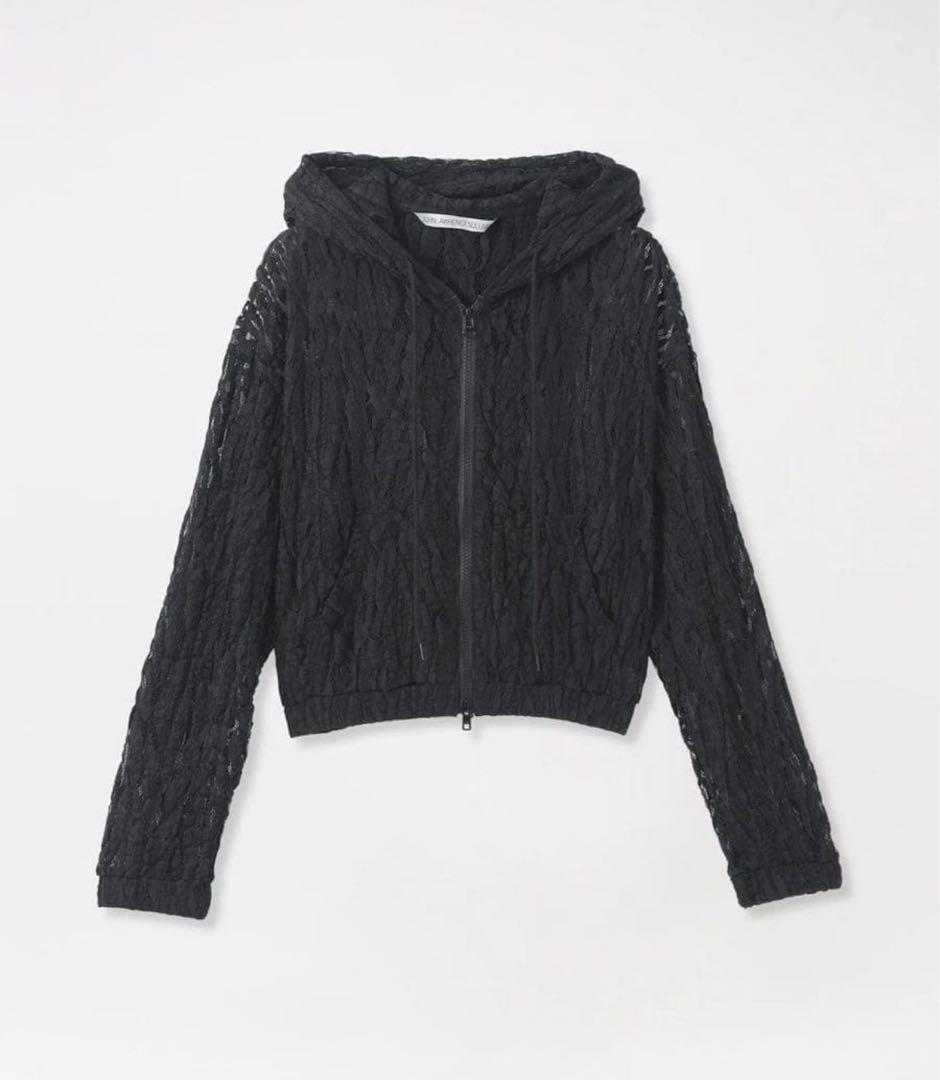 John Lawrence Sullivan lace zipup hoodieS JOHN LAWRENCE SULLIVAN