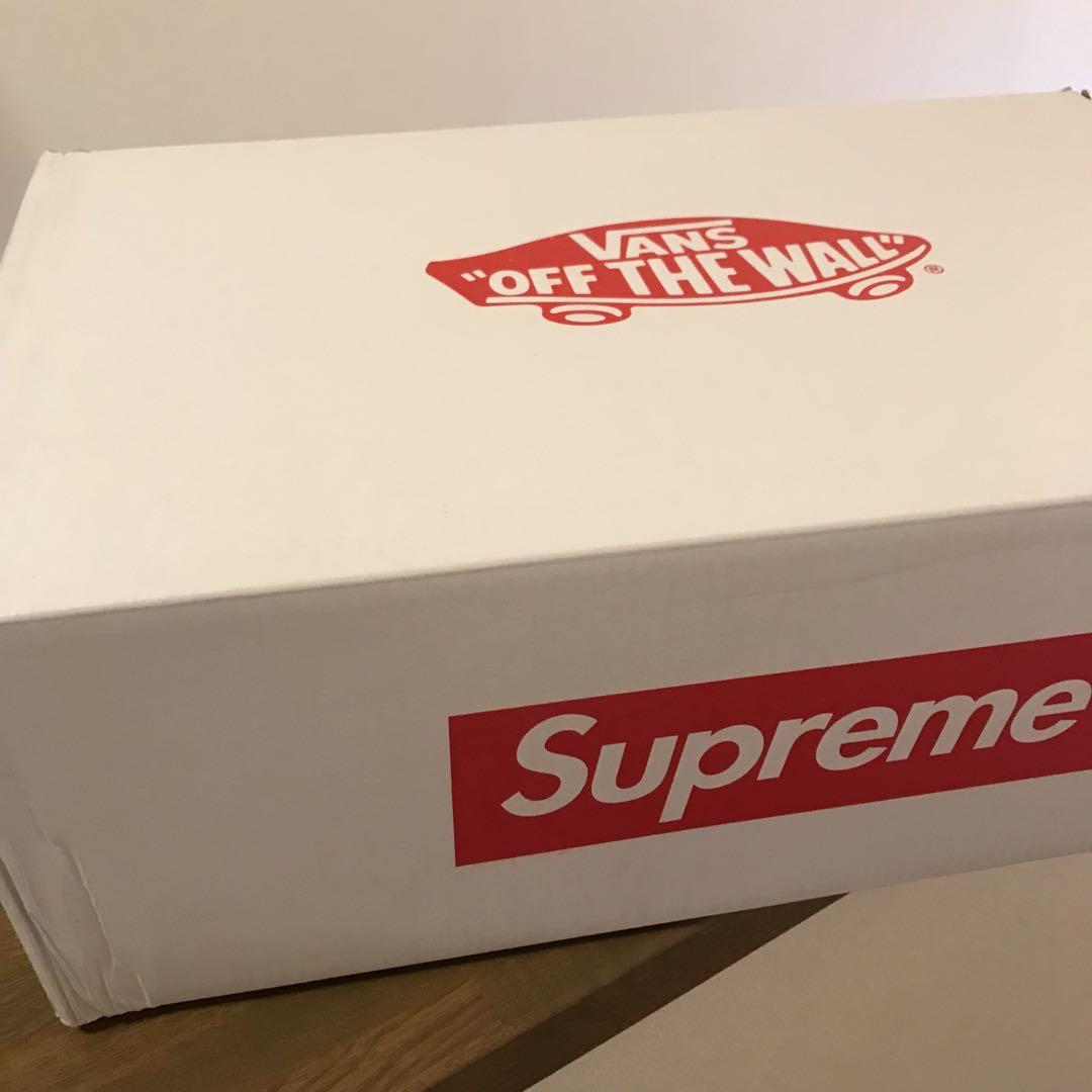 靴 Supreme Vans Nate Lowman Grosso Mid 28cm