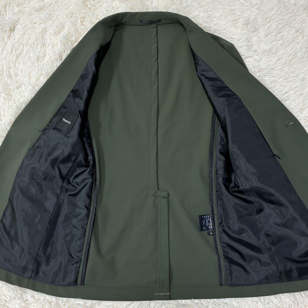 美品　Theory PRECISION PONTE セットアップ　トラベルスーツ