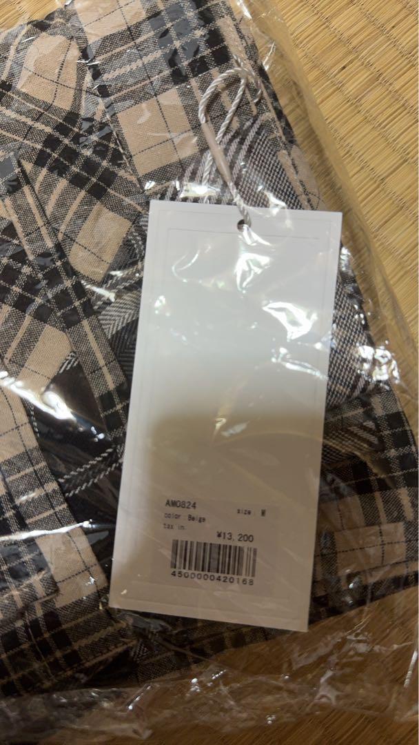 andmary Karen check mini dress M - メルカリ