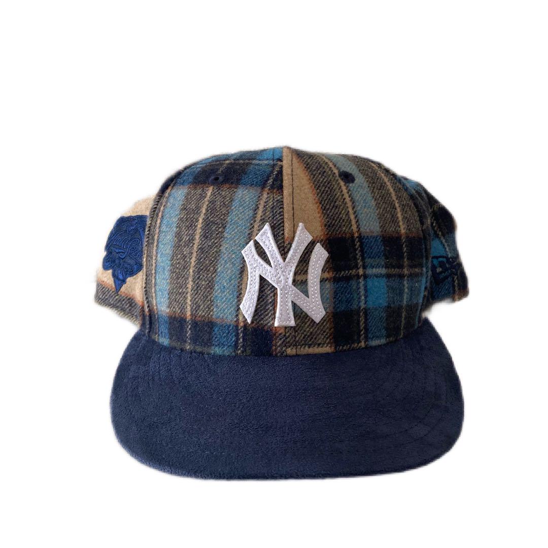 MLBチームNewYoKITH × NEWERA 22 AW Yankees Plaid 7 5/8